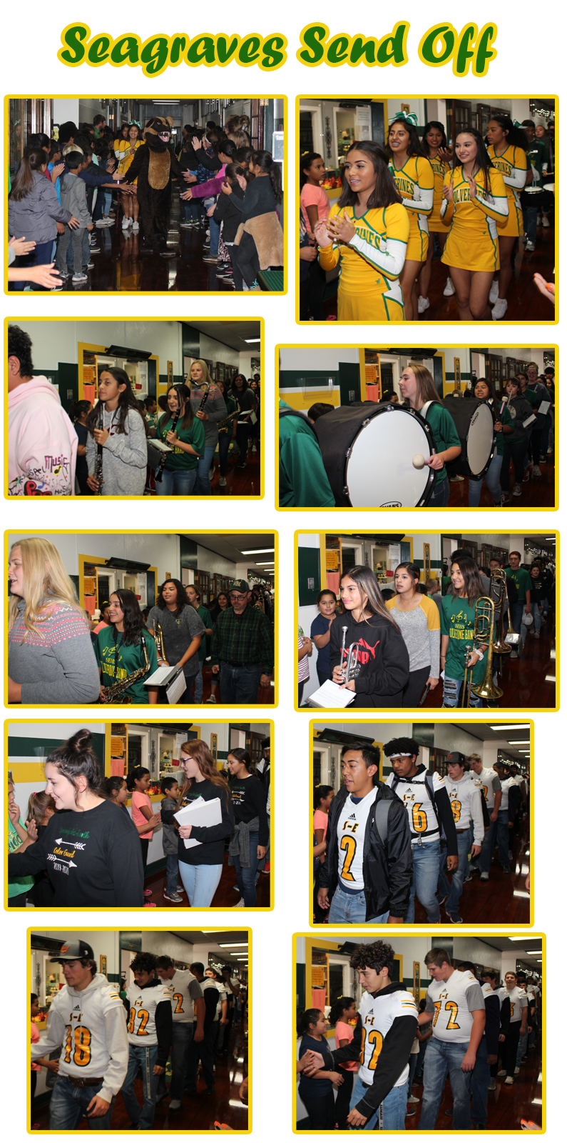 SpringlakeEarth High School Seagraves Send Off